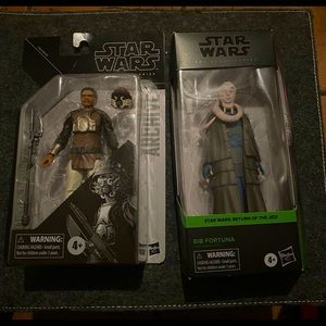 Star Wars black series action figures